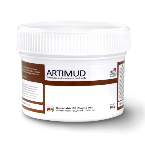 ARTIMUD HOOF CLAY RED HORSE
