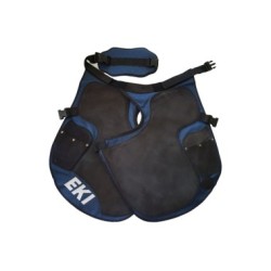 DELANTAL EKI FIBRA AZUL